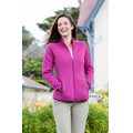 Ladies Ashton Sweater-Knit Fleece Jacket